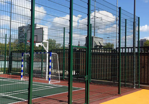 2Д забор для футбольной площадки в Чистополе