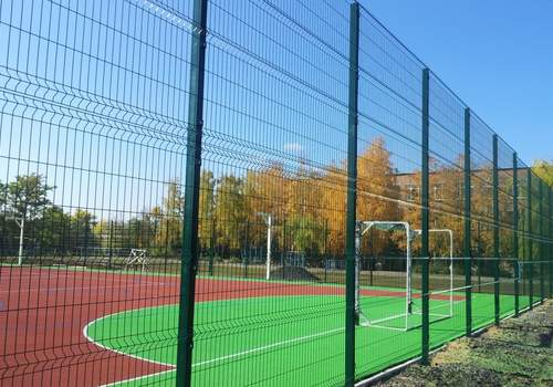 3Д забор для футбольной площадки в Чистополе